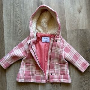 Old Navy Toddler Girl Coat, Size 12-18 months